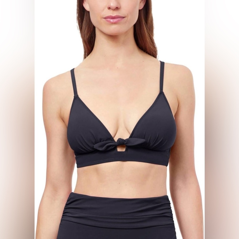 Profile by Gottex Women's Standard Dandy Bow Tie Bikini Top Size 16